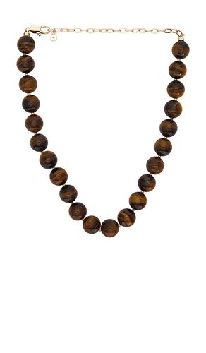 COLLIER ÉPAIS ŒIL-DE-TIGRE en - Ettika - Modalova