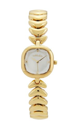 Metal Moderna Bracelet Watch in - Ettika - Modalova