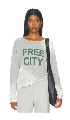 SWEAT BLEACHOUT en . Taille L. Also en M, S - Free City - Modalova