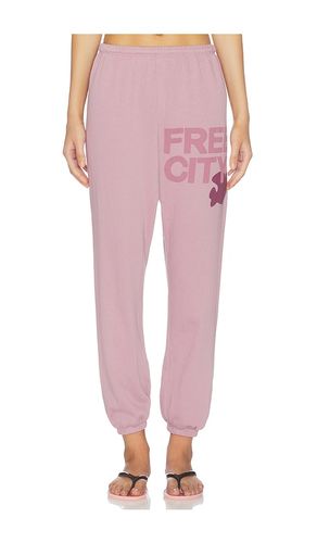 PANTALON SWEAT LARGE LARGE SWEATPANT en . Taille L. Also en - Free City - Modalova