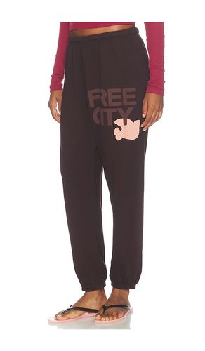PANTALON SWEAT LARGE FREECITY en . Taille L. Also en - Free City - Modalova