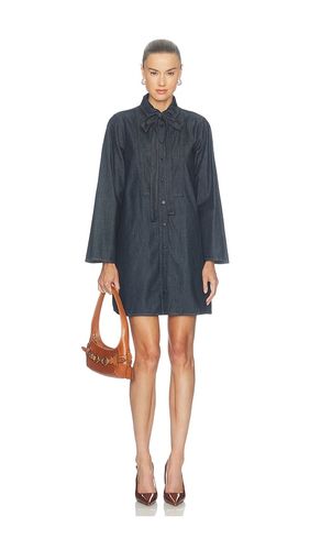ROBE COURTE EN SOIE THE DENIM TUXEDO DRESS en . Taille L. Also en M, S, XS - FRAME - Modalova