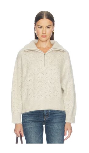 PULL À GLISSIÈRE THE AIRY LUREX ZIP SWEATER en . Taille M. Also en S, XS - FRAME - Modalova