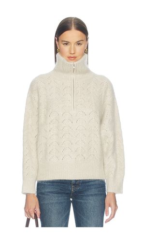 PULL À GLISSIÈRE THE AIRY LUREX ZIP SWEATER en . Taille M. Also en S, XS - FRAME - Modalova
