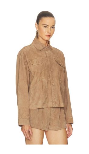 VESTE UTILITAIRE EN DAIM en . Taille S. Also en XS - FRAME - Modalova