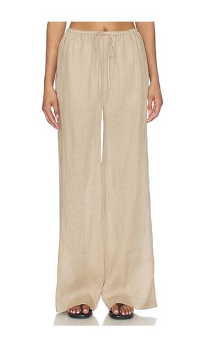 PANTALON DE DÉTENTE EN LIN en . Taille M. Also en S, XS - FRAME - Modalova