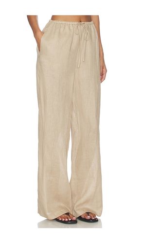 PANTALON DE DÉTENTE EN LIN en . Taille M. Also en S, XS - FRAME - Modalova