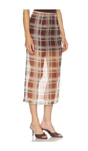 JUPE THE PLAID en . Taille 0. Also en 00 - FRAME - Modalova