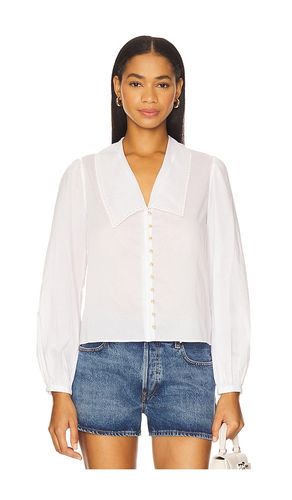 The Eyelet Sailor Blouse en . Taille L. Also en M, S, XL, XS - FRAME - Modalova
