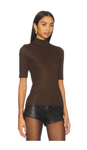 T-SHIRT RAS DE COU LUREX en . Taille L. Also en M - FRAME - Modalova