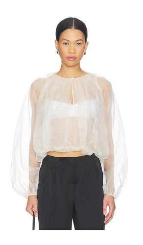 The Sheer Balloon Blouse en . Taille L. Also en - FRAME - Modalova