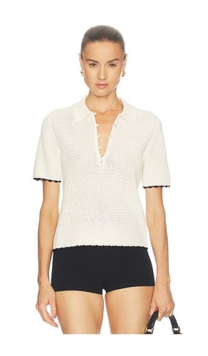 The Textured Polo en . Taille XS. Also en S, L - FRAME - Modalova