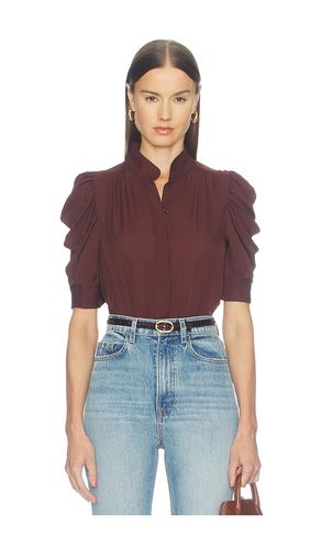 BLOUSE MANCHES COURTES THE GILLIAN TOP en . Taille L. Also en - FRAME - Modalova