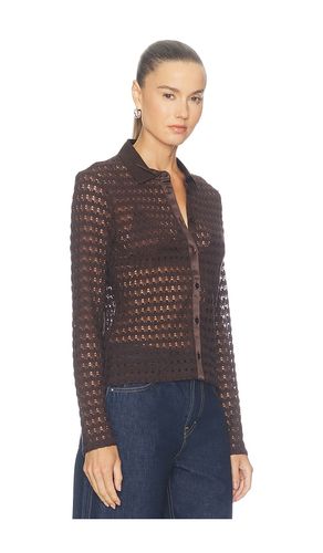 TOP BOUTONNÉ THE BUBBLE STITCH SHIRT en . Taille L. Also en M, S, XS - FRAME - Modalova