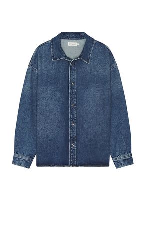 CHEMISE EN JEAN RELAXED in . Size XL/1X - FRAME - Modalova
