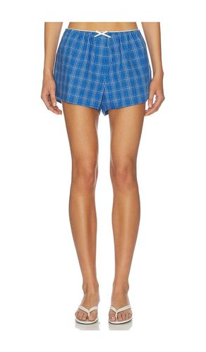 Leya Short en Flor Check Cobalt en . Taille M. Also en XS - FAITHFULL - Modalova