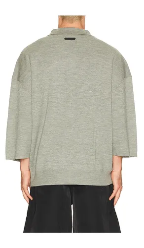 Signature 3/4 Sleeve 90's Knit Polo en . Taille M. Also en L - Fear of God ESSENTIALS - Modalova