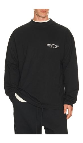 Classic Fit Long Sleeve T-Shirt en Vintage / White en . Taille XS. Also en M, L, XL/1X - Fear of God ESSENTIALS - Modalova