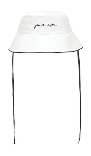 The Color Block Canvas Bucket Hat in - Favorite Daughter - Modalova