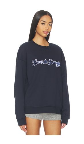 The Varsity Embroidered Sweater in . Size M. Also in S, XS - Favorite Daughter - Modalova