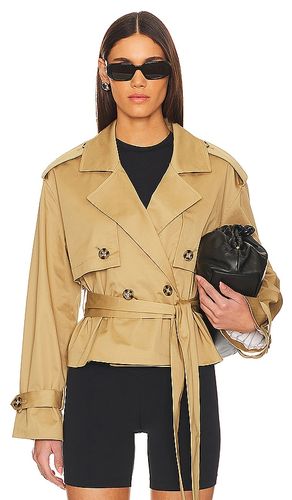 The Cropped Charles Trench Coat in . Size L. Also in M, S, XL, XS - Favorite Daughter - Modalova