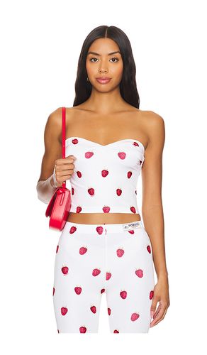 TOP BUSTIER RASPBERRY PRINT in . Size M, S, XS - FIORUCCI - Modalova