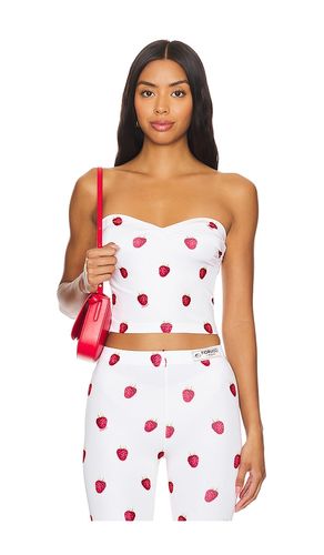 TOP BUSTIER RASPBERRY PRINT in . Size S - FIORUCCI - Modalova