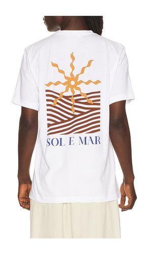 Dinis Cotton Sol E Mar Print T-Shirt in . Size L. Also in M, S, XL/1X - Frescobol Carioca - Modalova