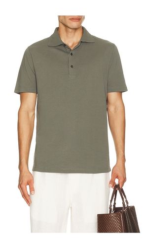 Luca Cotton Piquet Polo Button Up Short Sleeve en . Taille S. Also en M, XL/1X, XXL/2X - Frescobol Carioca - Modalova