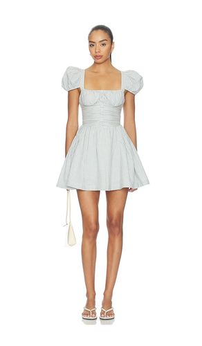 ROBE COURTE SALTWATER STRIPED LINEN en . Taille L. Also en S, XL, XS - For Love & Lemons - Modalova