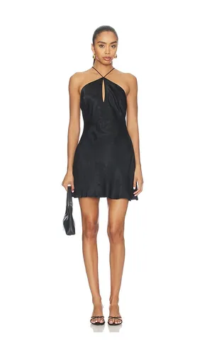 ROBE COURTE ADRIFT SATIN HALTER en . Taille L. Also en M, XS - For Love & Lemons - Modalova