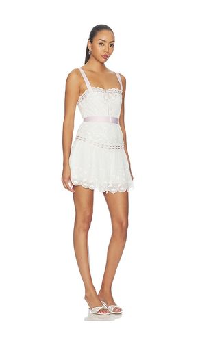 ROBE COURTE NOAH EMBROIDERED en . Taille L. Also en M, S, XL, XS - For Love & Lemons - Modalova