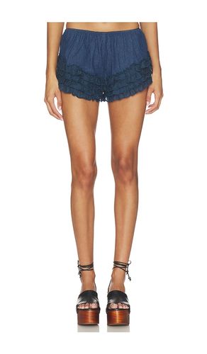 Yasmin Ruffle Shorts en . Taille L. Also en M, S, XS - For Love & Lemons - Modalova
