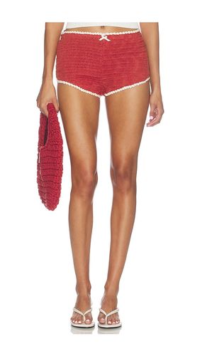 SHORT MICRO CROCHET RUGBY en . Taille L. Also en M, S, XS - For Love & Lemons - Modalova