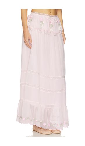 JUPE RAE ROSE en . Taille S. Also en XL, XS - For Love & Lemons - Modalova