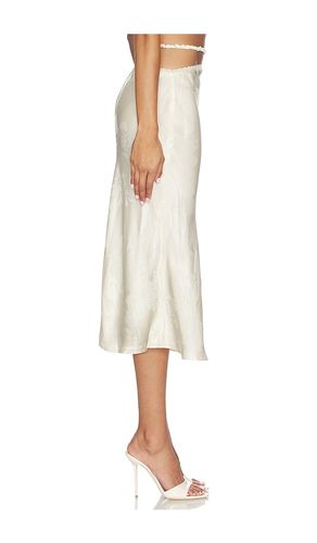 JUPE MIDI ADRIFT SATIN en . Taille L. Also en M, S, XL, XS - For Love & Lemons - Modalova
