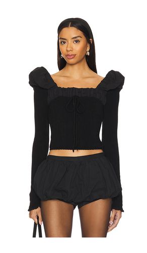 Aliyah Pointelle Top in . Size M, S, XL, XS - For Love & Lemons - Modalova