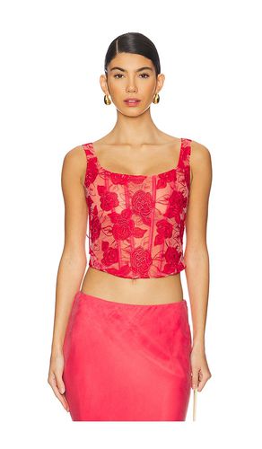 TOP BUSTIER EMBROIDERED ROSES in . Size M, S, XS - For Love & Lemons - Modalova