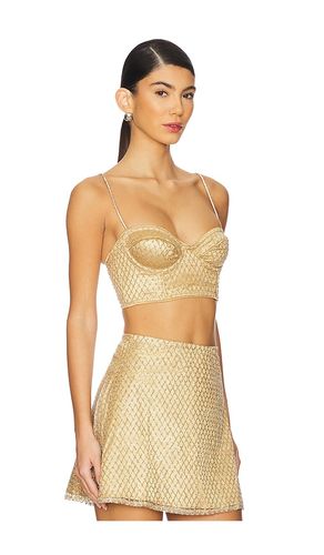 TOP BUSTIER GLITTER GRID en . Taille M. Also en XS, L - For Love & Lemons - Modalova