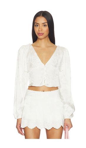 Locked Hearts Top en . Taille XS. Also en S, M - For Love & Lemons - Modalova