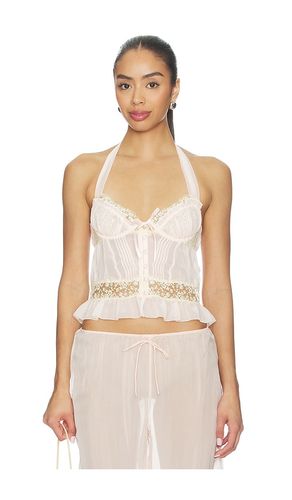 Gilded Lace Bustier en . Taille L. Also en S, XL - For Love & Lemons - Modalova