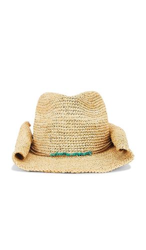 Tanya Crochet Raffia Cowboy Hat in - florabella - Modalova