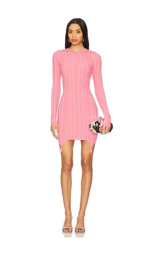 Rib Long Sleeve Garter Dress en . Taille L. Also en M, S, XS - fleur du mal - Modalova
