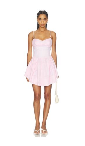 Short Button-up Garter Dress in . Size L. Also in M, S, XS - fleur du mal - Modalova