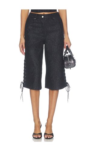 Lace Denim Culotte en . Taille 0. Also en 4 - fleur du mal - Modalova