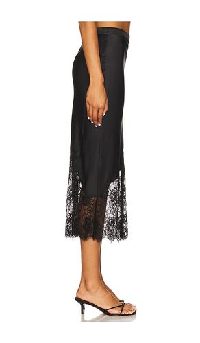 Silk And Lace Scallop Midi Skirt en . Taille L. Also en - fleur du mal - Modalova