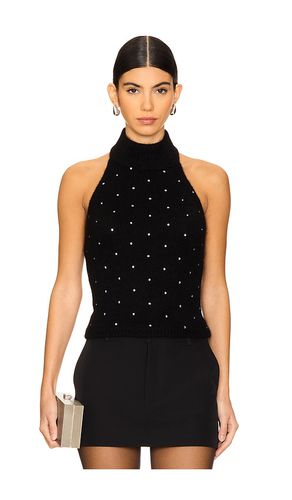 TOP COL MONTANT EN MAILLE RHINESTONE in . Size XS - fleur du mal - Modalova