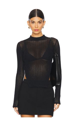 Knit Mesh Long Sleeve Top in . Size M, S, XS - fleur du mal - Modalova