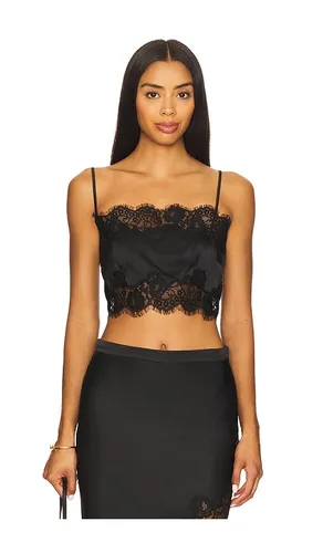 TOP BANDEAU EN SOIE ET DENTELLE en . Taille L. Also en M, S, XS - fleur du mal - Modalova