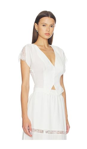 Georgette Flounce Top en . Taille S. Also en M, L - fleur du mal - Modalova